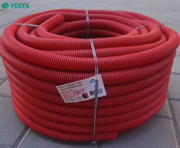 Труба защитная гофрированная